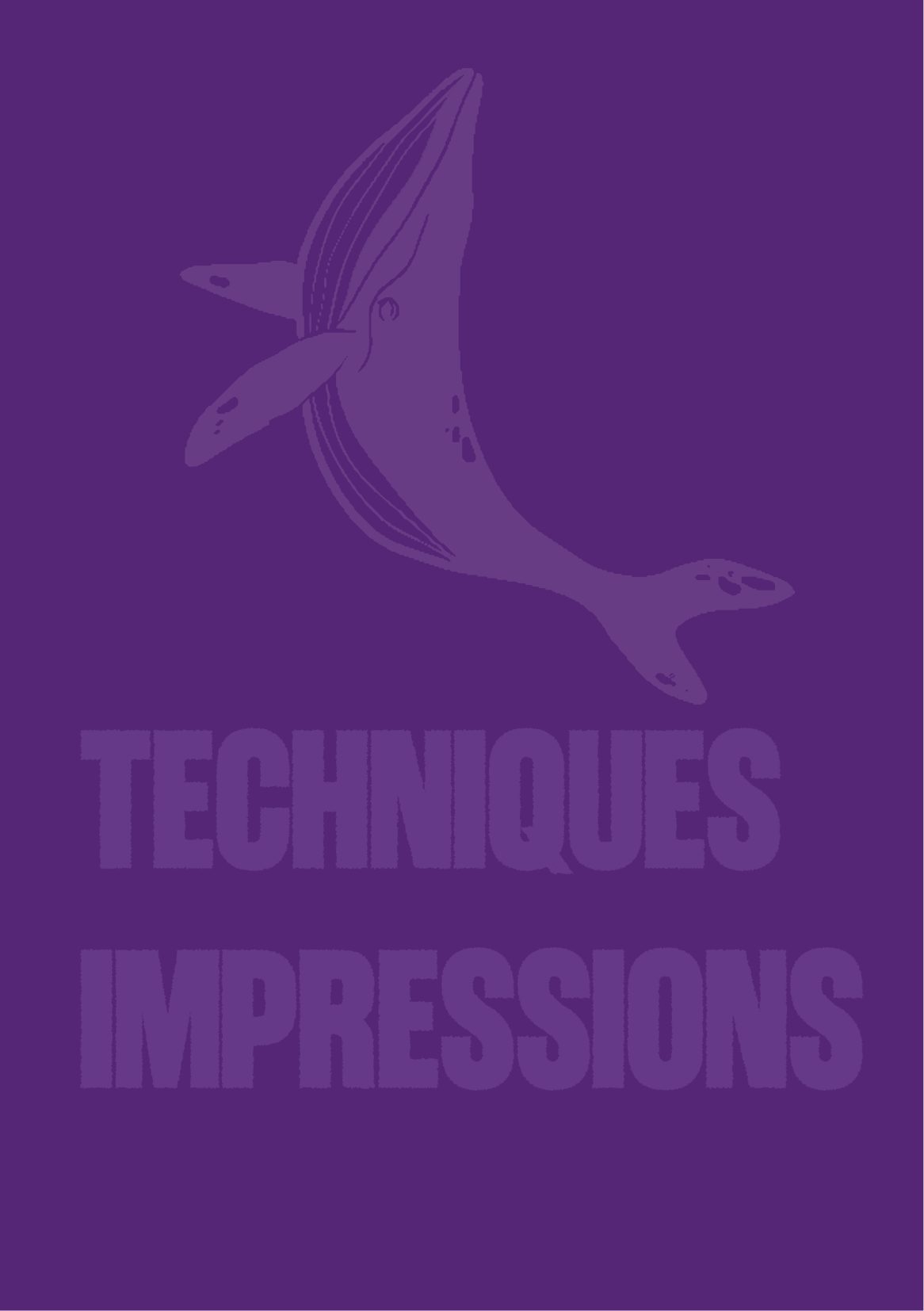 Techniques d'impression — couverture